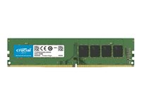 Crucial - DDR4 - modul - 8 GB - DIMM 288-pin - 2400 MHz / PC4-19200 - ej buffrad CT8G4DFS824AT