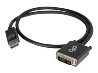 C2G 15ft DisplayPort to DVI-D Adapter Cable - M/M - videoadapterkabel - DisplayPort till DVI-D - TAA-kompatibel - 4.57 m 54342
