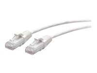 C2G 5ft (1.5m) Cat6a Snagless Unshielded (UTP) Slim Ethernet Network Patch Cable - White - patch-kabel - 1.5 m - vit C2G30183