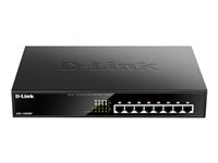 D-Link DGS 1008MP - switch - 8 portar - ohanterad - rackmonterbar DGS-1008MP