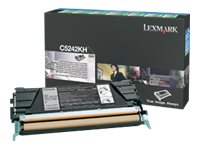 Lexmark - Lång livslängd - svart - original - tonerkassett C5242KH