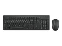 Kensington KM150 EQ - sats med tangentbord och mus full size - QWERTY - hela norden Inmatningsenhet K75562PN