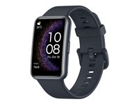 Huawei Watch Fit Special Edition smart klocka med rem - skinande svart 55020BEG