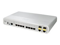 Cisco Catalyst Compact 3560CG-8TC-S - switch - 8 portar - Administrerad WS-C3560CG-8TC-S