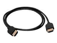 C2G 2ft 4K HDMI Cable - Ultra Flexible Cable with Low Profile Connectors - HDMI-kabel - 61 cm 41362