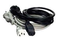 MicroConnect - strömkabel - IEC 60320 till IEC 60320 - 3 m PE020430