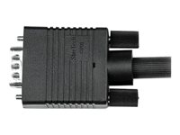 StarTech.com 3 m koaxialvideokabel för VGA-skärm med hög upplösning - HD15 till HD15 M/M - VGA-kabel - 3 m MXTMMHQ3M