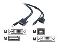 Adder USB/DVI-kabel - 1.8 m VSCD3
