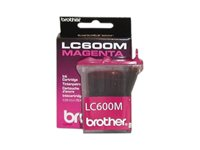 Brother LC600M - magenta - original - bläckpatron LC600M