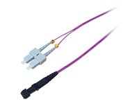 MicroConnect nätverkskabel - 0.5 m - erika-violett FIB3220005-4