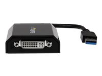 StarTech.com USB 3.0 till DVI/VGA adapter - 2048x1152 - USB/DVI-adapter - USB typ A till DVI-I - 15.2 cm USB32DVIPRO