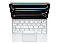 Apple Magic Keyboard - tangentbord och foliefodral - med pekdyna - QWERTZ - tysk - vit Inmatningsenhet MWR03D/A