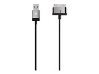 Belkin MIXIT ChargeSync Cable - laddnings-/datakabel - 2 m F8J041CW2M-BLK