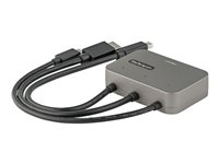 StarTech.com 3-i-1-multiport till HDMI-adapter - 4K 60 Hz USB-C, HDMI eller Mini DisplayPort till HDMI-konverterare för konferensrum - Digital AV video-adapter för anslutning till HDMI skärm/bildskärm - videokort - Mini DisplayPort / HDMI / USB CDPHDMDP2HD