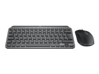 Logitech MX Keys Mini Combo for Business - sats med tangentbord och mus - QWERTZ - tysk - grafit Inmatningsenhet 920-011054