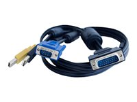 Adder - video/USB-kabel - 1.8 m VSCD6