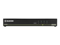 Black Box SECURE NIAP - Single-Head - omkopplare för tangentbord/video/mus/ljud - 4 portar - TAA-kompatibel SS4P-SH-DVI-U