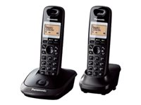 Panasonic KX-TG2512PDT - trådlös telefon med nummerpresentation + 1 extra handuppsättning KX-TG2512PDT