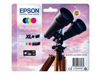 Epson 502/502XL Multipack - 4-pack - svart, gul, cyan, magenta - original - bläckpatron C13T02W94010