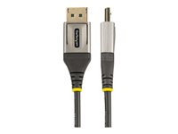 StarTech.com 1 m VESA-certifierad DisplayPort 1.4-kabel - 8K 60 Hz HDR10 - Ultra HD 4K 120 Hz-video - DP 1.4-kabel/-sladd - För skärmar/displayer - DisplayPort till DisplayPort-kabel - M/M - DisplayPort-kabel - DisplayPort till DisplayPort - 1 m DP14VMM1M