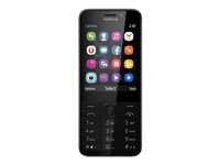 Nokia 230 Dual SIM - mörkt silver - funktionstelefon - GSM A00026952