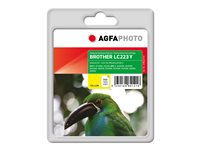 AgfaPhoto - gul - kompatibel - bläckpatron (alternativ för: Brother LC-223Y) APB223YD
