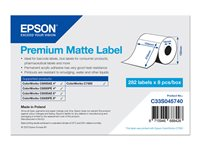 Epson Premium - matrisskurna etiketter - matt - 2256 etikett (er) - 105 x 210 mm C33S045740