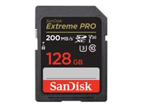 SanDisk Extreme Pro - flash-minneskort - 128 GB - SDXC UHS-I SDSDXXD-128G-GN4IN