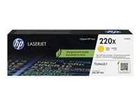 HP 220X - Lång livslängd - gul - original - LaserJet - tonerkassett (W2202X) W2202X