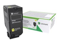 Lexmark - gul - original - tonerkassett - LCCP, Lexmark Corporate 74C20YE