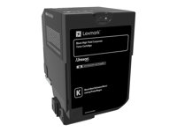 Lexmark - Lång livslängd - svart - original - tonerkassett - LCCP, LRP, Lexmark Corporate 74C2HKE