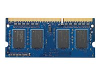 HP - DDR3 - modul - 2 GB - SO DIMM 204-pin - 1600 MHz / PC3-12800 - ej buffrad B4U38AA