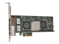 Lenovo NetXtreme II 1000 Express Quad Port Ethernet Adapter - nätverksadapter - PCIe 2.0 x4 - Gigabit Ethernet x 4 49Y4220