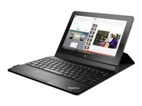 Lenovo ThinkPad 10 Folio Keyboard - tangentbord och foliefodral - med pekplatta - USA, internationellt 4X30J32083