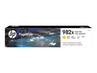 HP 982X - Lång livslängd - gul - original - PageWide - bläckpatron T0B29A
