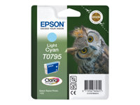 Epson T0795 - ljus cyan - original - bläckpatron C13T07954010