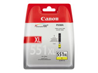 Canon CLI-551Y XL - Lång livslängd - gul - original - bläcktank 6446B004