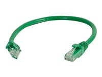 C2G Cat5e Booted Unshielded (UTP) Network Patch Cable - patch-kabel - 1 m - grön 83201