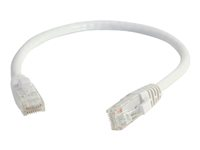 C2G Cat6 Booted Unshielded (UTP) Network Patch Cable - patch-kabel - 30 cm - vit 83484