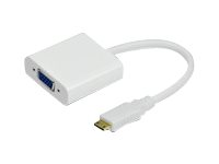 MicroConnect HDMI Mini - VGA adapter - videokonverterare HDMIVGA