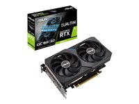 ASUS DUAL-RTX3060TI-O8G-MINI - OC Edition - grafikkort - GF RTX 3060 Ti - 8 GB 90YV0FT0-M0NA00