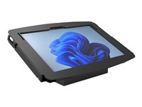 Compulocks Surface Pro 8-10 Space Enclosure AV Conference Room Capsule Black ställ - 25° visningsvinkel - för surfplatta - AV-kapsel konferensrum - svart 341B580SPSB