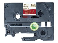 Brother TZe-RW54 - bandtejp - satin - 1 kassett(er) - Rulle (2,4 cm x 4 m) TZERW54