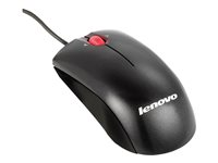 Lenovo - mus - USB - svart metallic 41U3075