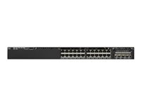 Cisco Catalyst 3650-24PS-L - switch - 24 portar - Administrerad - rackmonterbar WS-C3650-24PS-L