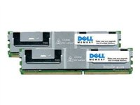 Dell - DDR2 - sats - 4 GB: 2 x 2 GB - FB-DIMM 240-pin - 800 MHz / PC2-6400 - Fullt buffrat F245F