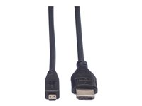 Roline HDMI High Speed Cable with Ethernet - HDMI-kabel med Ethernet - 2 m 11.04.5581