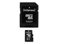 Intenso Class 10 - flash-minneskort - 16 GB - microSDHC 3413470