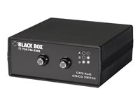 Black Box 3-to-1 CAT6 10-GbE Manual Switch (ABCD) - switch SW1031A