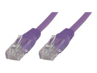 MicroConnect nätverkskabel - 2 m - lila B-UTP602P